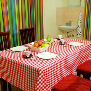 Elegant Green Velvet Square <b>Tablecloth</b> Plain Dyed Wrinkle Free Banquet Use - Product Image 4