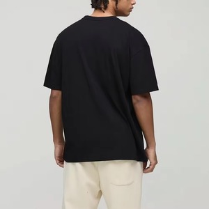 Camiseta oversize para hombre, corte holgado, hombros caídos, algodón grueso, estilo streetwear, fabricante mayorista - Product Image 3