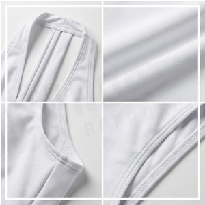 NORTH APPROACH White Halter One-Piece Swimsuit With Belt And Hollow Out Design For Women - Product Image 4