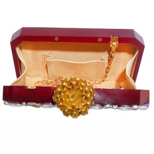 Bolso de mano de resina con bolsillo, cartera de diseñador, bolso de mano para novias, fiestas, y eventos, para mujer - Product Image 3