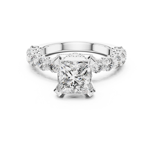 Infinity 925 Sterling Silver Moissanite <b>Diamond</b> <b>Ring</b> Wholesale Fine Jewelry Manufacturer Export Supplier - Product Image 1