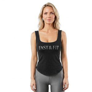 New Design Ladies Tank <b>Top</b> Solid Color Vest Sleeveless Slim Fit Street Wear Digital Printing Fashion Running Tank <b>Tops</b> Knitted - Product Image 1