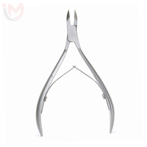 Professional Double Sharpened Classical Cuticle Nipper Stainless Steel Curved <b>Pointed</b> Portable Wide Jaw Opening Manicure - Product Image 5