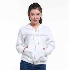 270gsm High Quality Unisex Zip-up Fleece OEM Blank Customizable Sports <b>Coat</b> <b>with</b> Pocket <b>Hooded</b> Sweatshirt Hoodie Hoodies - Product Image 4