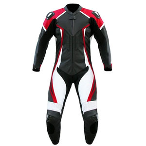 Combinaison de moto d'hiver unisexe en cuir véritable de qualité supérieure, respirante, imperméable et coupe-vent, pour la course automobile et moto - Product Image 1