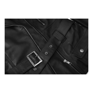 Top Quality Custom Winter Women's <b>Sheep</b> <b>Skin</b> Genuine Leather Breathable Knitted Eco-Friendly Lightweight Motorcycle <b>Jacket</b> - Product Image 5