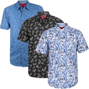 Camisa de verano para hombre, manga corta, estampado tropical, informal, con botones, para vacaciones, colorida, ligera, camisa de playa para hombre - Product Image 2