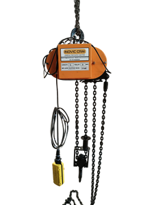 New 1 Ton Chain Hoist with Remote Control Electric Powered IP55 Protection Lifting Lengths 10m 12m 15m - Product Image 2