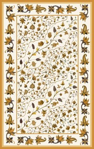 Tapis géométrique moderne en jute, rectangulaire, tufté à la main, antidérapant, à poils longs, avec envers en jute extra épais, pour la décoration du salon - Product Image 1