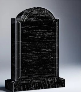 VARDHMAAN BLACK MARKINO Flamed Surface Modern Design <b>Granite</b> <b>Slab</b> for Kitchen & Villa Applications - Product Image 4