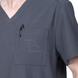 Tenue médicale personnalisée pour hommes : uniforme d'hôpital, vêtements de travail pour médecins et infirmiers, vêtements de santé – Fournisseur d'usine - Product Image 5