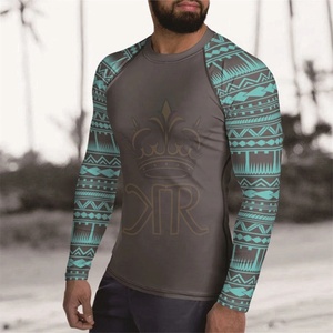 Camiseta de Compresión Personalizada para Jiu Jitsu Brasileño (BJJ), Sin Gi, para Grappling, MMA, Secado Rápido, Ropa Deportiva de Entrenamiento - Product Image 5