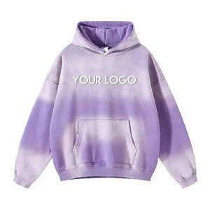 เสื้อฮู้ดดี้พรีเมียมสั่งทำพิเศษสำหรับผู้ชาย ผ้าฝ้ายฟลีซ แขนยาว สไตล์ลำลอง สตรีทแวร์ ขายส่ง OEM ผู้ผลิตจากโรงงานในสหรัฐอเมริกา - Product Image 5