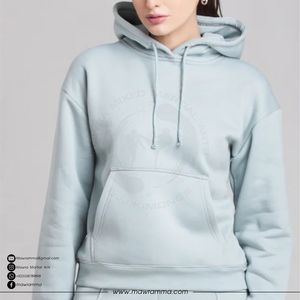 Sudadera con Capucha de Alta Calidad 100% Algodón, Estilo Urbano, con Logotipo Personalizado, Estampado Gráfico, Sudadera de Invierno para Exteriores, Unisex, OEM, Gruesa - Product Image 2