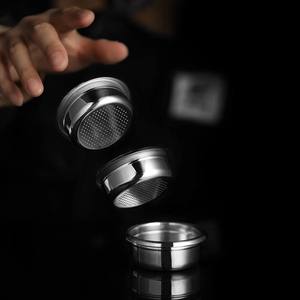 Heavy Duty Stainless Steel <b>Coffee</b> <b>Filter</b> Basket Universal Fifty Eight MM Commercial Style Espresso Upgrade - Product Image 5