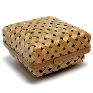 Juego de loncheras infantiles de bambú tejido a mano, bento, precio más bajo, cajas de almacenamiento naturales y ecológicas - Product Image 6