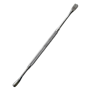Instrument chirurgical dentaire manuel à double extrémité en acier inoxydable pour greffe osseuse et procédures de chirurgie buccale - Product Image 2