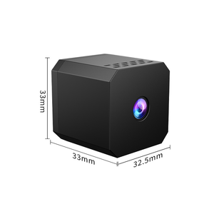 Caméra de sécurité WiFi sans fil HD pour intérieur, <span class=keywords><strong>mini</strong></span> caméra de surveillance avec détection de mouvement, batterie rechargeable - Product Image 5