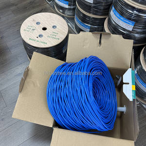 Câbles LAN très populaires 23AWG 305m CCA UTP FTP SFTP 1000FT Gaine en PVC Câbles réseau intérieurs CAT7 CAT6 CAT5E Cuivre pur - Product Image 5
