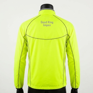 Chaqueta Deportiva de Invierno de Alta Calidad con Cierre Completo, Cuello Alto, Logotipo Frontal, Manga Larga, Ligera, para Entrenamiento y Actividades Deportivas - Product Image 4
