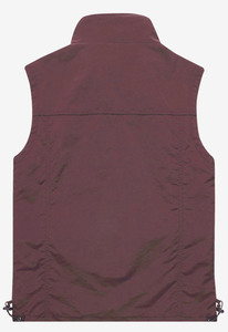 OEM Service Add Fleece Winter Men's Polyester Filled Vests for Added Warmth Double-sided Wear Men's Thin Zipper Large Size - Product Image 2