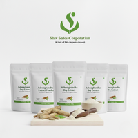 Poudre d'extrait d'Ashwagandha naturelle pour capsules, sachets et produits nutritionnels en poudre