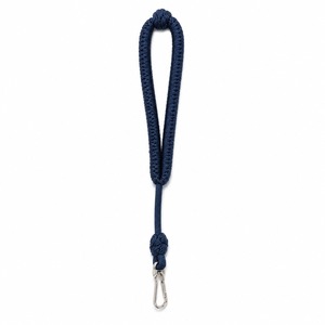 Cordón de Nylon Trenzado Azul Marino con Clip Metálico para Bolsos, Diseño de Cordón Redondo Simple, Estructura de Alta Tenacidad - Product Image 6