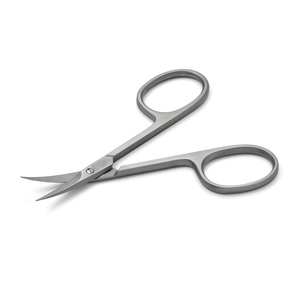 Newest Trendy Cuticle <b>Nail</b> Scissor Rust Resistant Curved And Straight Blade Round Handle - Product Image 3