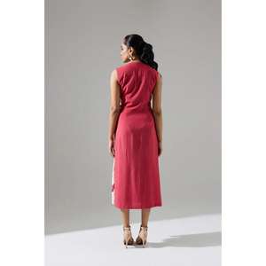 Robe longue à manches évasées pour femme, taille naturelle, imprimé floral, color block, élégante, décontractée, pour soirée - Product Image 4