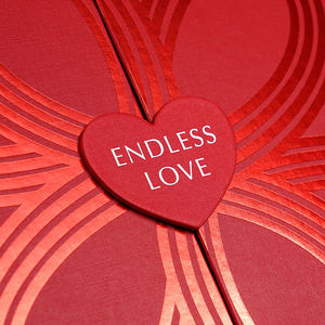 Caja de Regalo Magnética Personalizada, Caja de Embalaje Rígida de Lujo Romántica con Diseño de Corazón para el Día de San Valentín, Aniversario de Bodas - Product Image 4