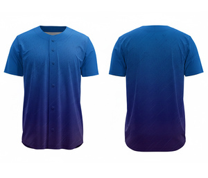 Proveedor Mayorista de Camisetas de Béisbol Sublimadas de Primera Calidad con Logotipo y Números Personalizados |   Béisbol de Poliéster Transpirable - Product Image 5