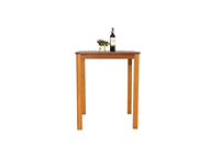 Vente en gros de meubles de bar de jardin modernes et d'extérieur ensemble table haute et chaise de bar en bois d'acacia pour bar à la maison