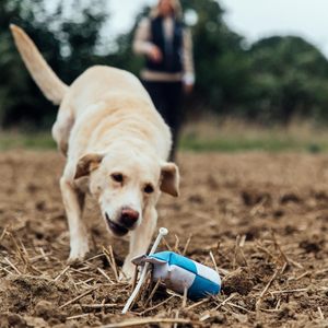 Dummy de Tela Oxford para Entrenamiento de Perros al Aire Libre, Color Verde Azulado con Asa de Cuerda – Equipo de Práctica de Caza y Recuperación - Product Image 2