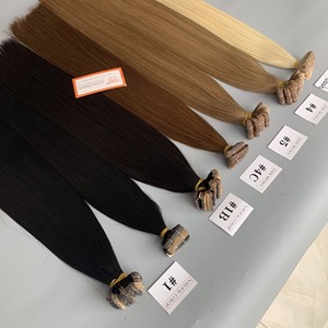 El mejor descuento para cinta en cabello liso Hueso Recto Super Doble dibujado Estilo recto 100% Cabello vietnamita Varios colores Crudo - Product Image 1