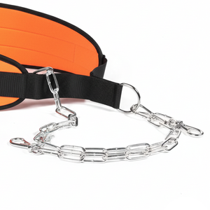 Cinturón de Neopreno de 9 mm con Cadena para Levantamiento de Pesas, Soporte Lumbar, Cinturones de Entrenamiento, Cinturones de Neopreno para Ejercicio Físico, Unisex - Product Image 4