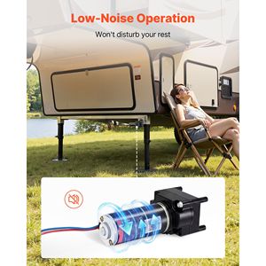 Motore per carrello di appoggio per roulotte, capacità 5500 libbre, potenza 300W, compatibile LG 142178, ricambio per sistemi di componenti per roulotte Fifth Wheel - Product Image 6