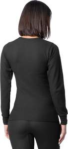 Ropa Interior Térmica para Mujer, Transpirable, Cálida para Invierno, con Forro Polar, Conjunto de Camiseta y Pantalones Largos - Product Image 5