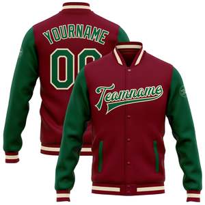 Custom High Quality Varsity <b>Jacket</b> Men's Streetwear Letterman <b>Jacket</b> Unisex Sublimated <b>Patchwork</b> Bomber <b>Jacket</b> with Custom Logo - Product Image 4