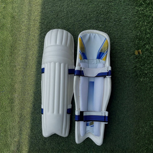 Pads de gardien de but de cricket personnalisés de haute qualité en mousse EVA légère avec rembourrage interne, équipement de protection, votre logo - Product Image 4