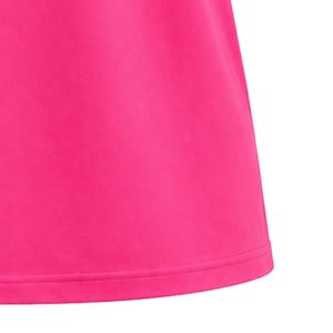 Camiseta Corta Rosa Intenso para Mujer, Cuello Redondo, Ajustada, con Logotipo Personalizado, Estilo Casual, Slim Fit, Ropa Femenina, Moda Urbana - Product Image 3
