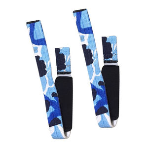 Sangles de levage en néoprène avec logo personnalisé, grip renforcé, rembourrage confortable, équipement de sécurité pour la musculation, les tractions et l'entraînement en salle de sport - Product Image 2