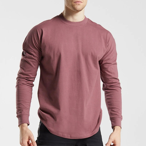 Sweat-shirt en coton tricoté à col rond et manches longues pour homme - Respirant, écologique et personnalisable - Product Image 1
