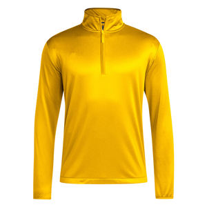Haut de sport respirant en tissu extensible à manches longues Coach, veste mi-chaude à fermeture éclair 1/4 pour homme - Product Image 6