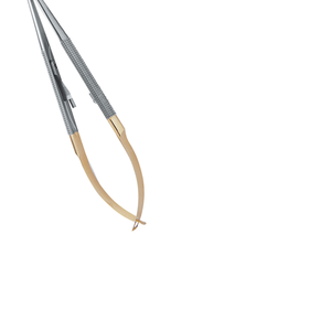 Porte-aiguille droit Castroviejo Perma Sharp 14 cm, instrument chirurgical dentaire en acier inoxydable, kit d'outils de suture de précision - Product Image 6