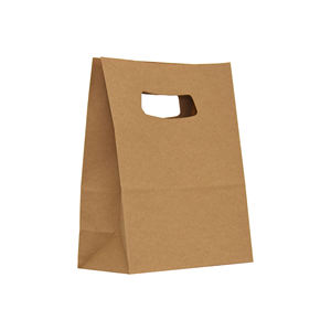 Bolsa de Papel Kraft Reciclable con Asa, Gran Capacidad de Carga, Profesional, Personalizable, para Regalos y Compras - Product Image 2