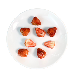 Fraises entières lyophilisées, séchées sous vide, longue durée de conservation, carton personnalisé ou sac en plastique - Product Image 4