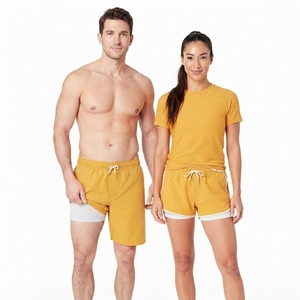 Wholesale 2 In 1 Shorts Custom Logo Sports Performance Running Shorts With Inner Compression <b>Layer</b> OEM Factory Supplier - Product Image 4