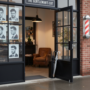 Porte-parapluie d'entrée sur pied en métal moderne, design mobile, finition thermolaquée TW Origin - Product Image 6