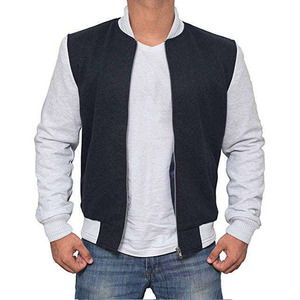 Wholesale Custom Men's Varsity Jacket Black <b>Red</b> <b>Wool</b> Waterproof Windproof Eco-Friendly with Snap Buttons - Product Image 2