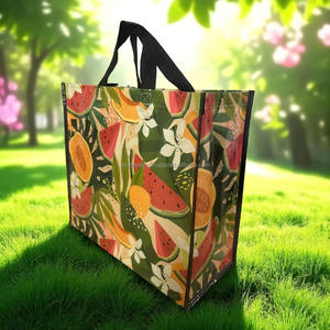 Bolso de compras reutilizable, duradero y brillante, laminado, con logotipo personalizado, tejido no PP, hecho en Vietnam - Product Image 4